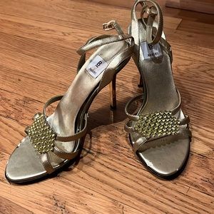 Bakers, Gold, 3 inch heels, Size 6